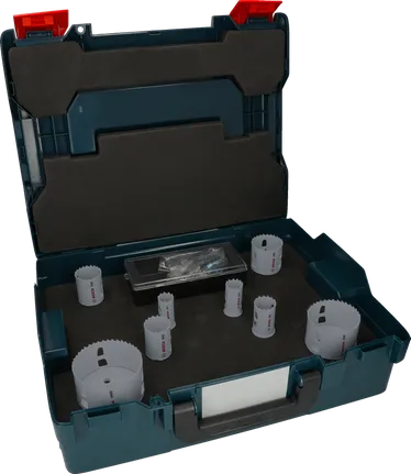Juego de sierras de corona Bosch PRO Multi Material PC Plus, 8 piezas.